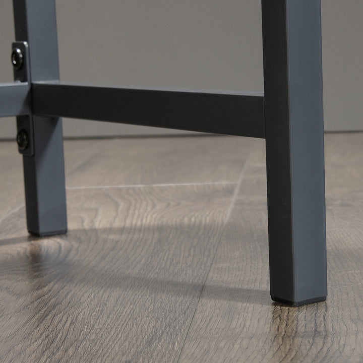 Arturs 41.5" Console Table 17 Stories Table Top Color: Faux Concrete