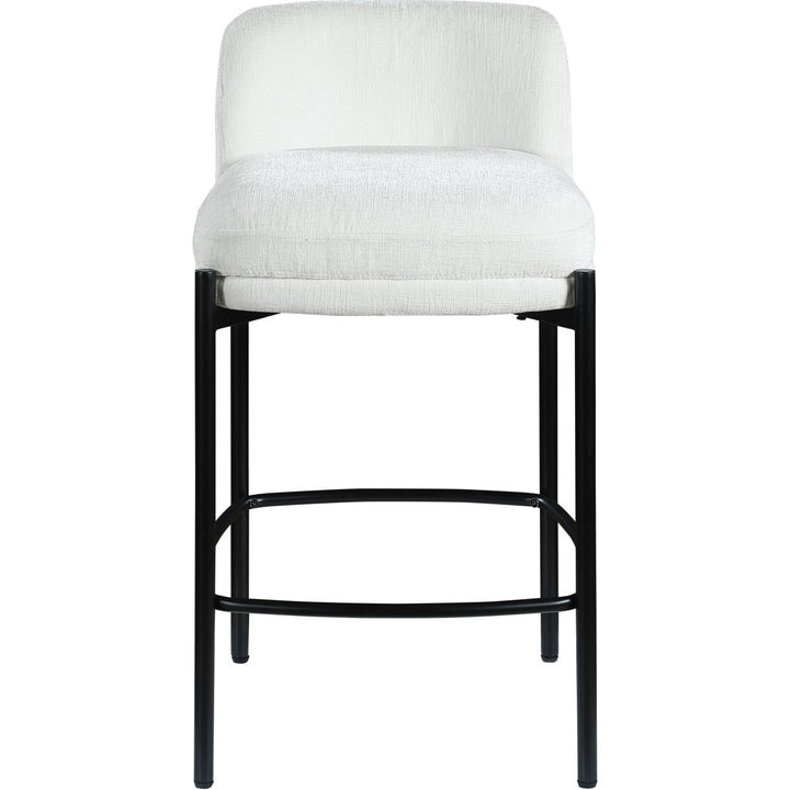 Brixen 26'' Counter Stool (Set of 2) Wade Logan® Upholstery: Cream Velvet