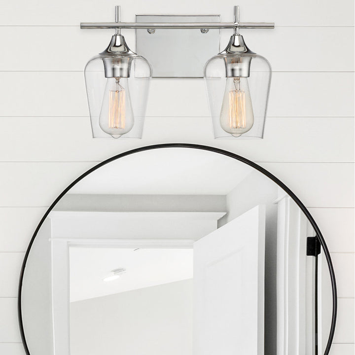 Breena Dimmable Vanity Light Birch Lane™ Finish: Polished Chrome