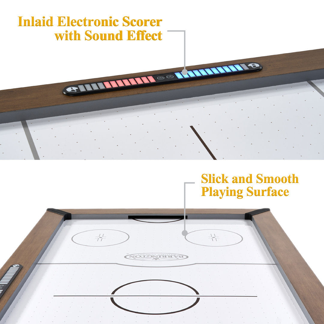 Barrington 5-ft Urban Collection Air Powered Hockey Table With Electronic Scorer And Sound Effects Barrington Billiards Company