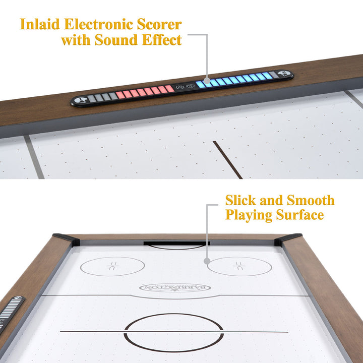 Barrington 5-ft Urban Collection Air Powered Hockey Table With Electronic Scorer And Sound Effects Barrington Billiards Company