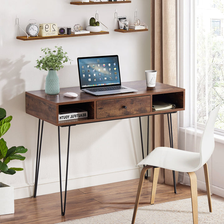 Kempst Home Office Computer Writing Desk Trent Austin Design® Color: Brown
