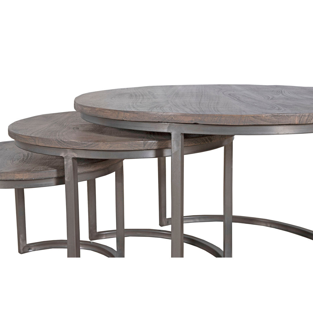 Rafferty Solid Wood Frame Nesting Tables Birch Lane™