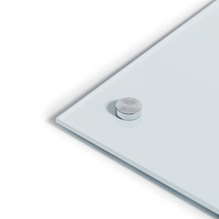 Wall Mounted Magnetic Glass Board U Brands Size: 35" x 35"