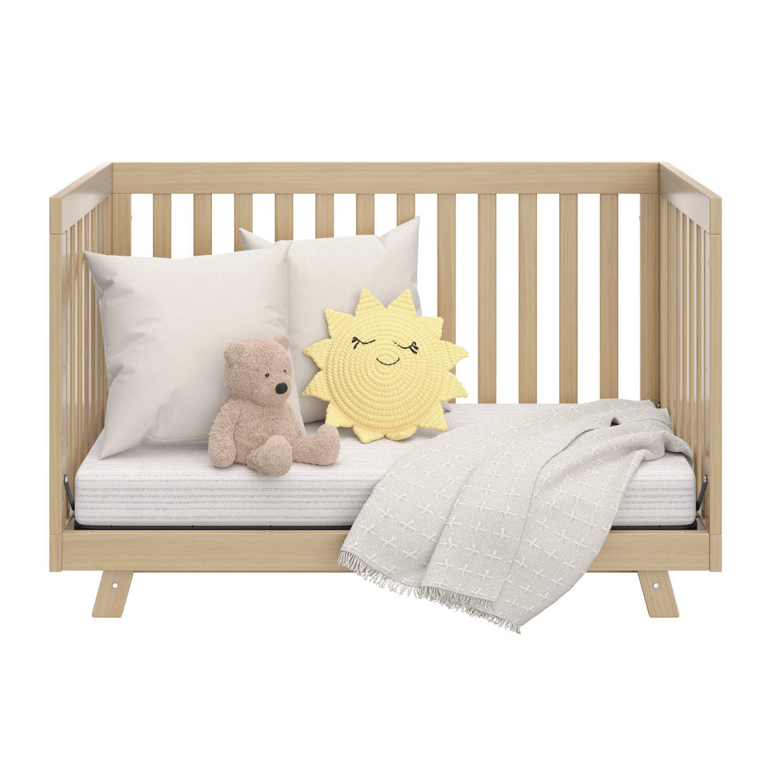Beckett 3-in-1 Convertible Crib Storkcraft Color: Driftwood Pieces Included: Crib