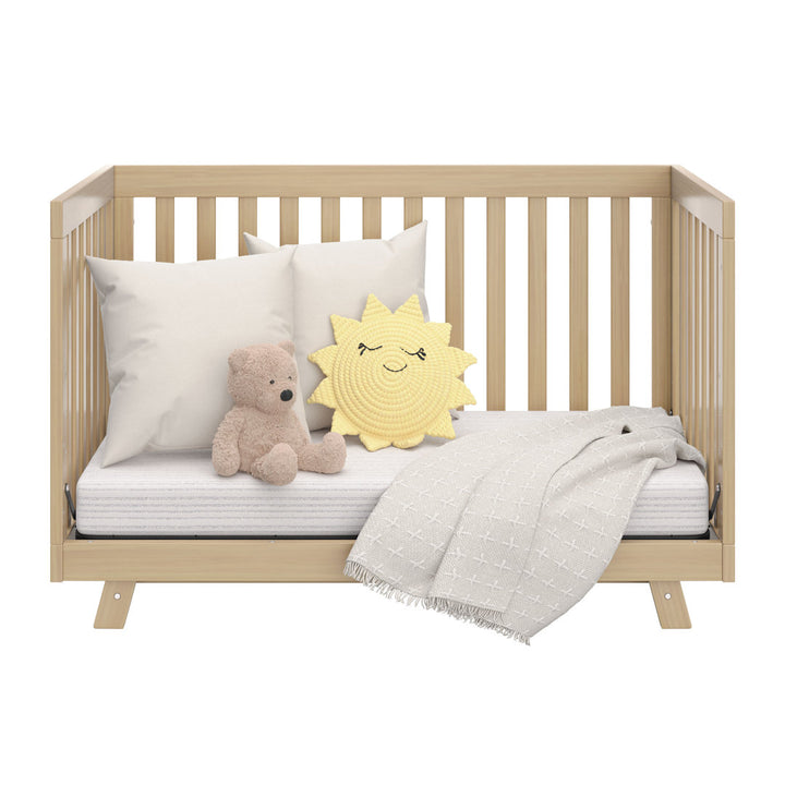 Beckett 3-in-1 Convertible Crib Storkcraft Color: Driftwood Pieces Included: Crib