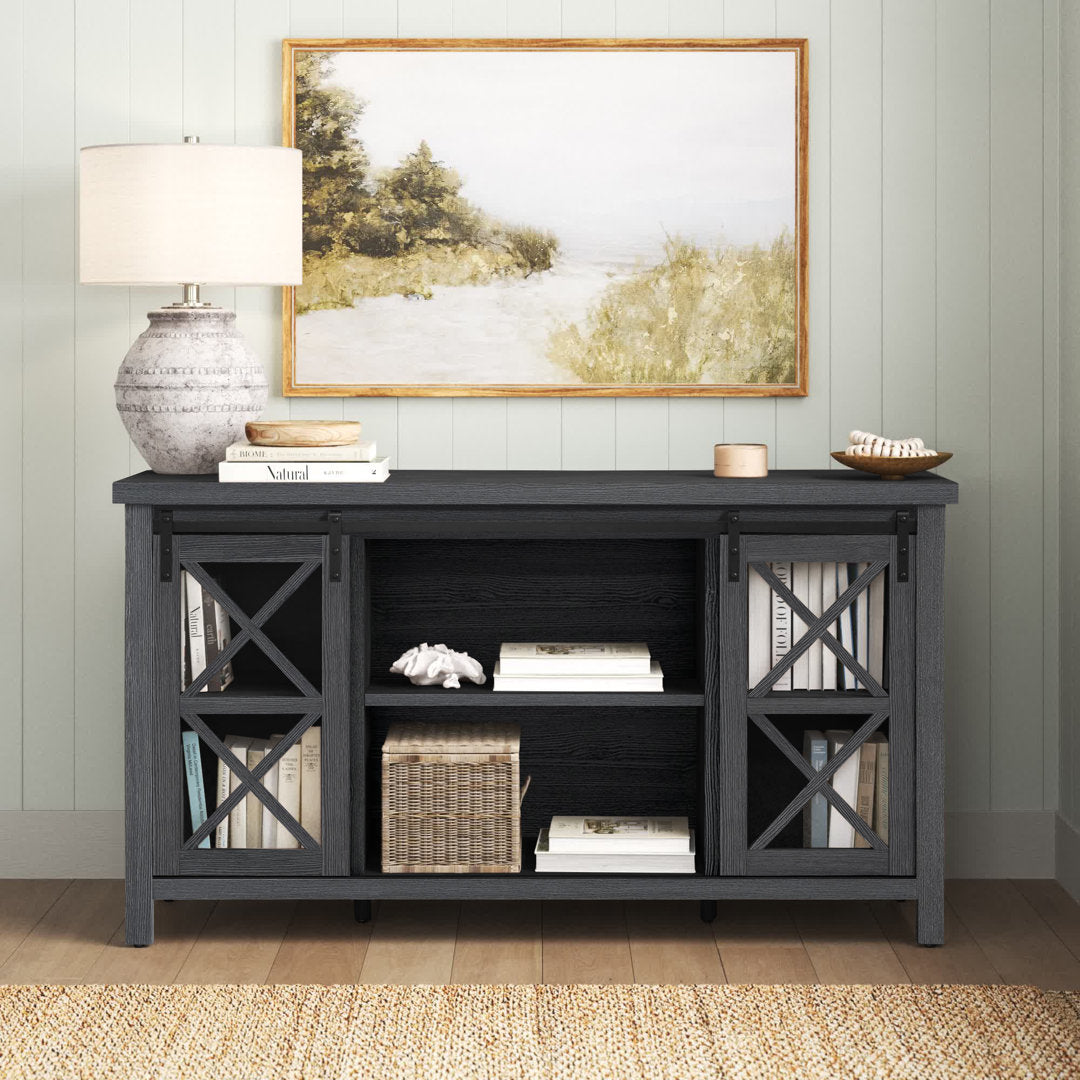 Rauch TV Stand for TVs Up to 65" Laurel Foundry Modern Farmhouse® Color: Charcoal Gray