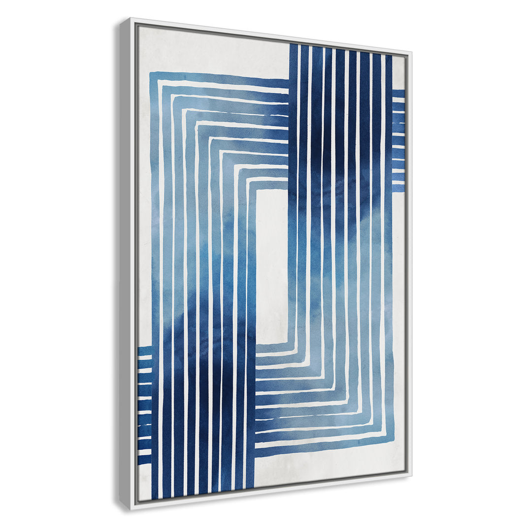 In Unison by Eva Watts - Painting Print Joss & Main Size: 37.5" H x 25.5" W x 2" D Format: White Framed Canvas