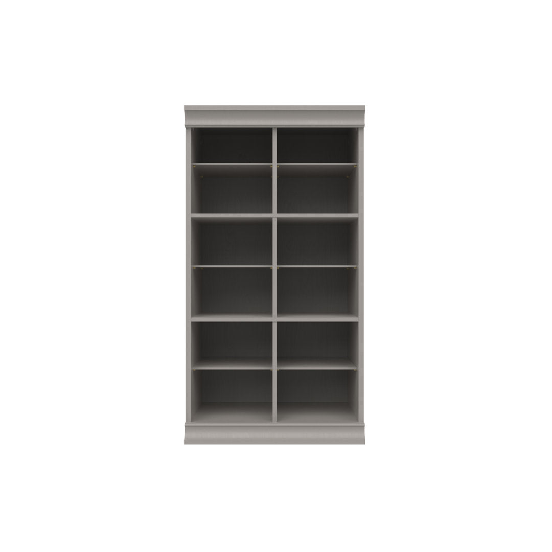 Modular Storage 68.76" W - 78" W Closet System ClosetMaid Finish: Taupe