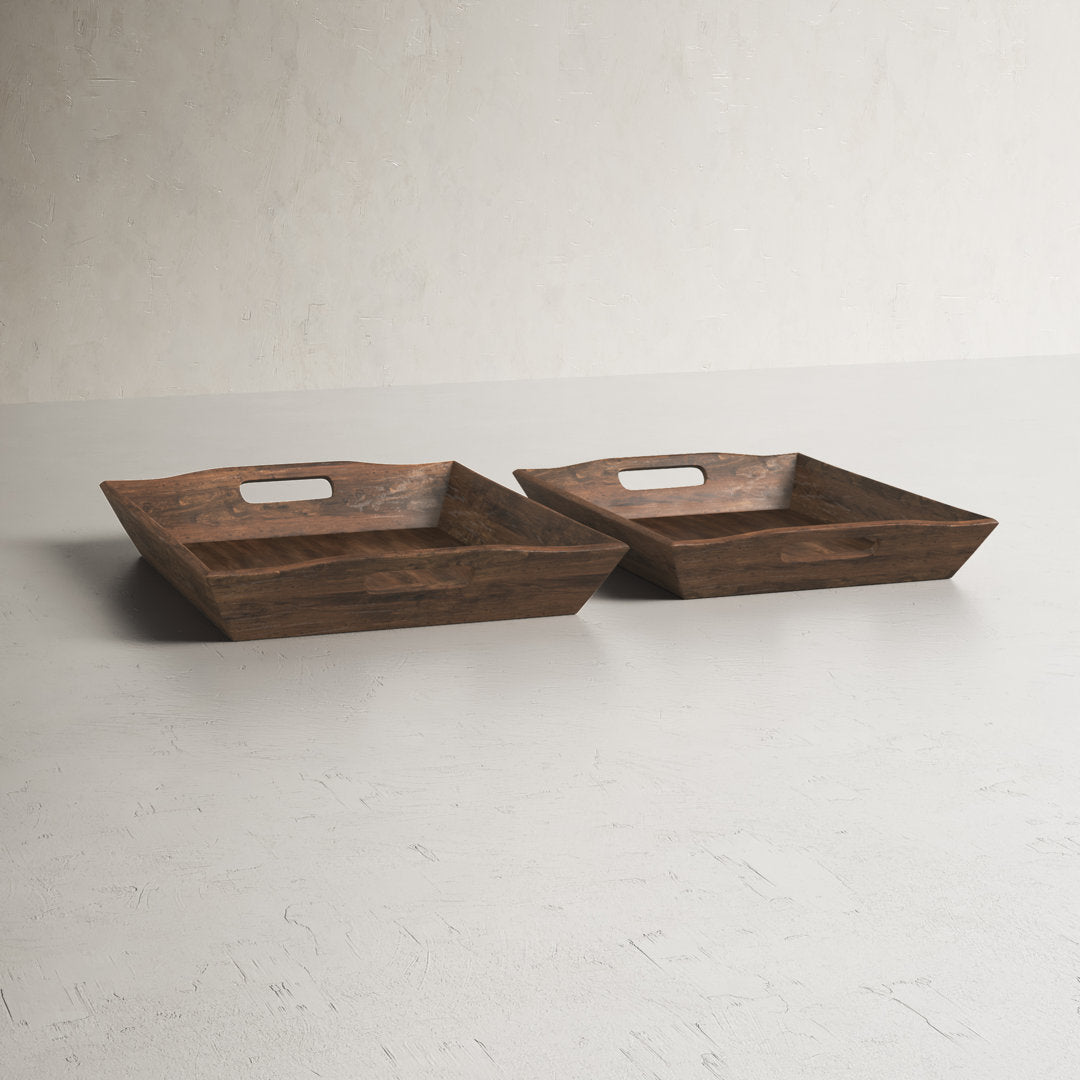 Dublin 2 Piece Coffee Table Tray Set Birch Lane™