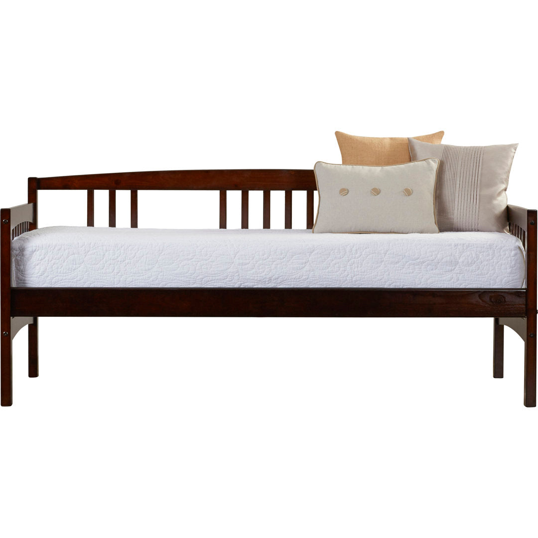 Kilgore Twin Solid Wood Daybed Red Barrel Studio® Color: Espresso
