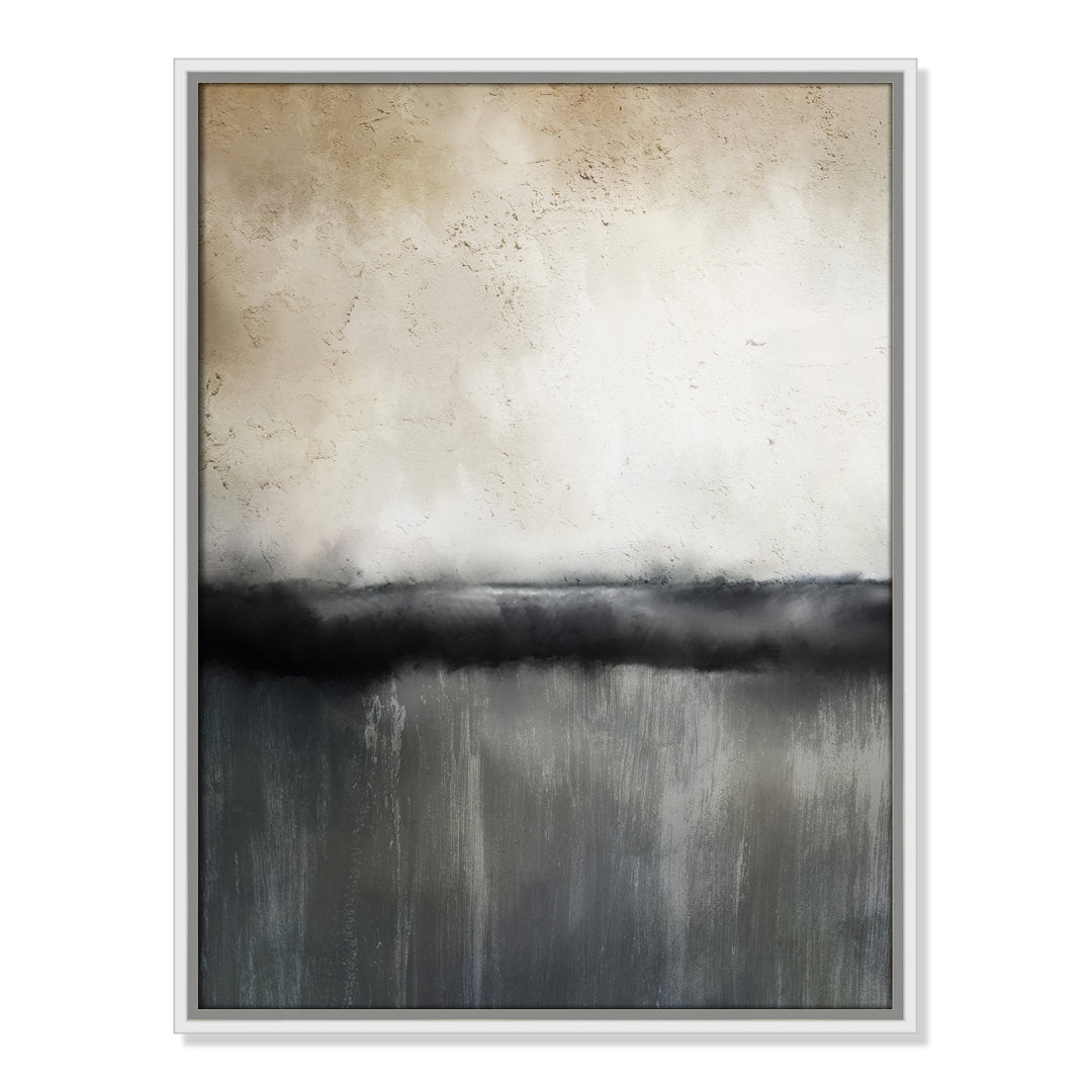 Sunset by Kimberly Allen Print Joss & Main Size: 25.5" H x 19.5" W x 2" D Format: White Framed Canvas