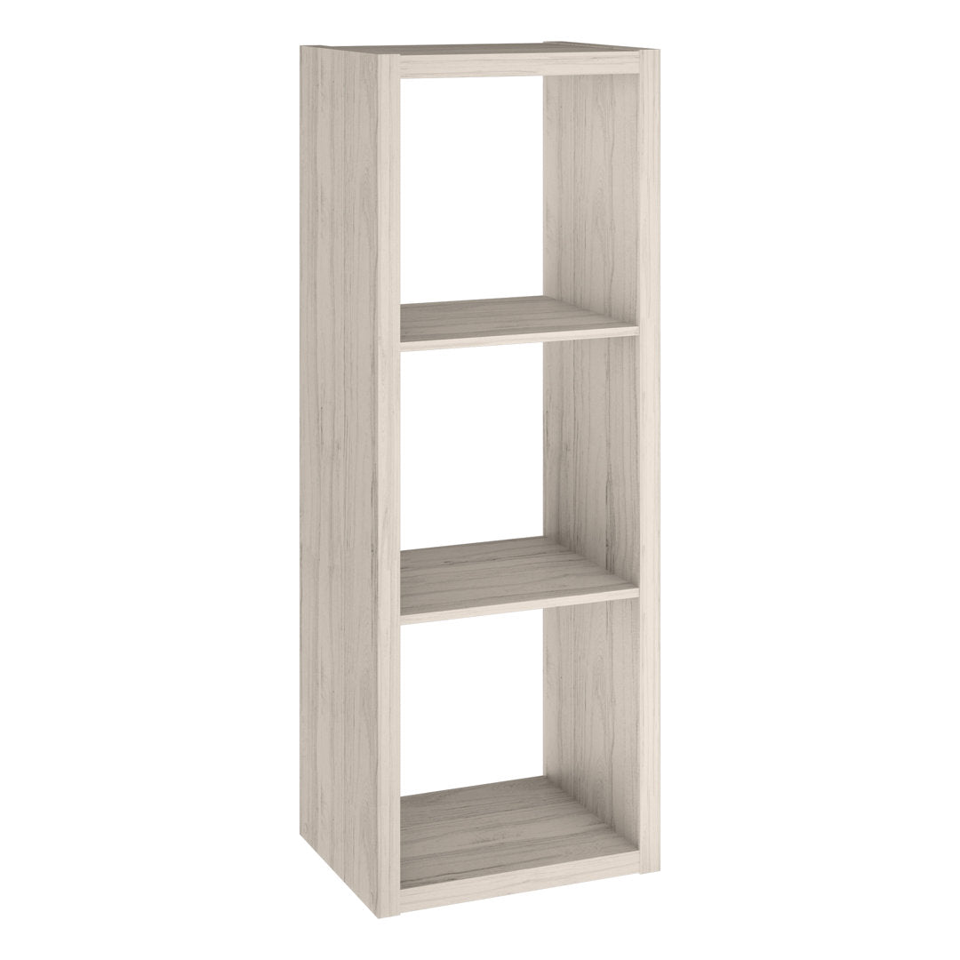 ClosetMaid 43.98" H x 15.87" W Cube Bookcase ClosetMaid Color: Bleached Walnut