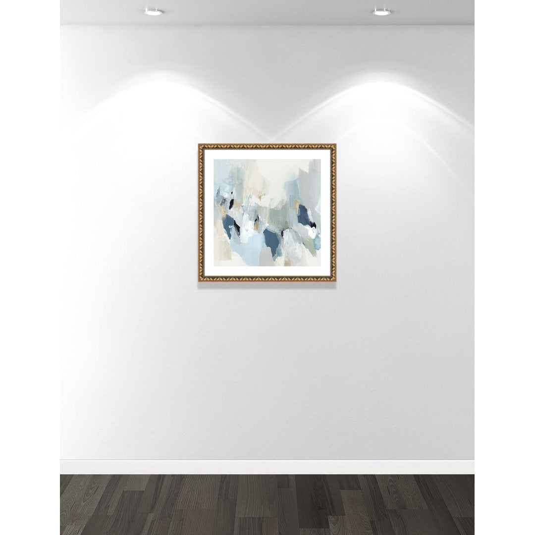 Little Talks II by Isabelle Z - Picture Frame Print on Canvas Casa Fine Arts Size: 28.75" H x 28.75" W x 1.13" D Format: Gold Bead Framed Paper