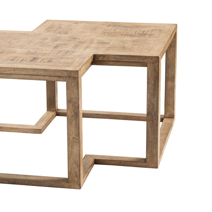 Algoma Solid Wood Frame Coffee Table The Twillery Co.®