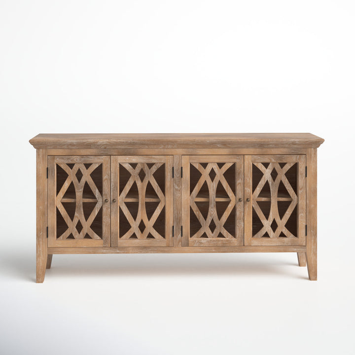 Myles 80" Solid Wood Sideboard Birch Lane™ Color: Dogwood