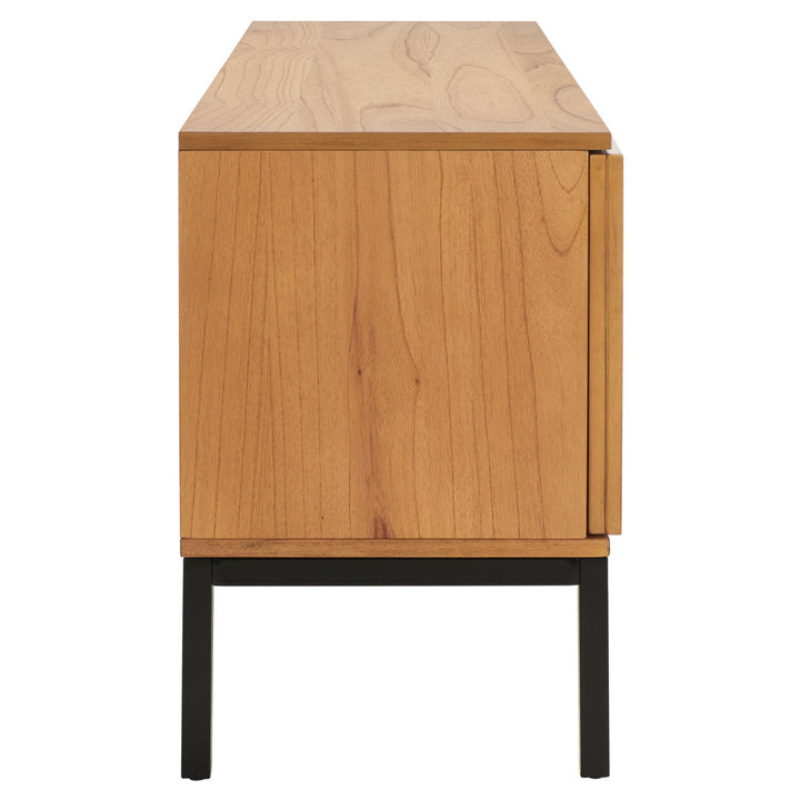 Prudhoe TV Stand for TVs up to 55" Sand & Stable™ Color: Natural/Black