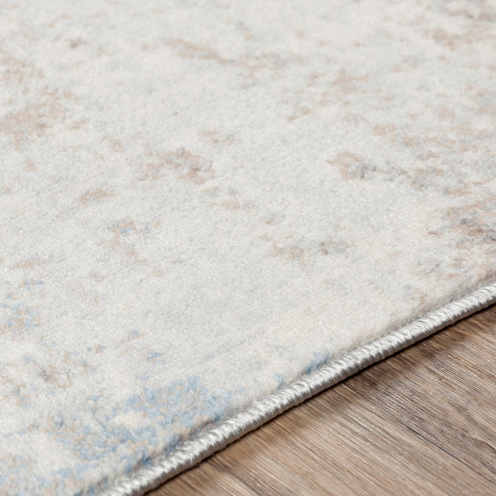 Jemison Abstract Blue/Ivory Area Rug Trent Austin Design® Rug Size: Runner 2'7" x 7'3"