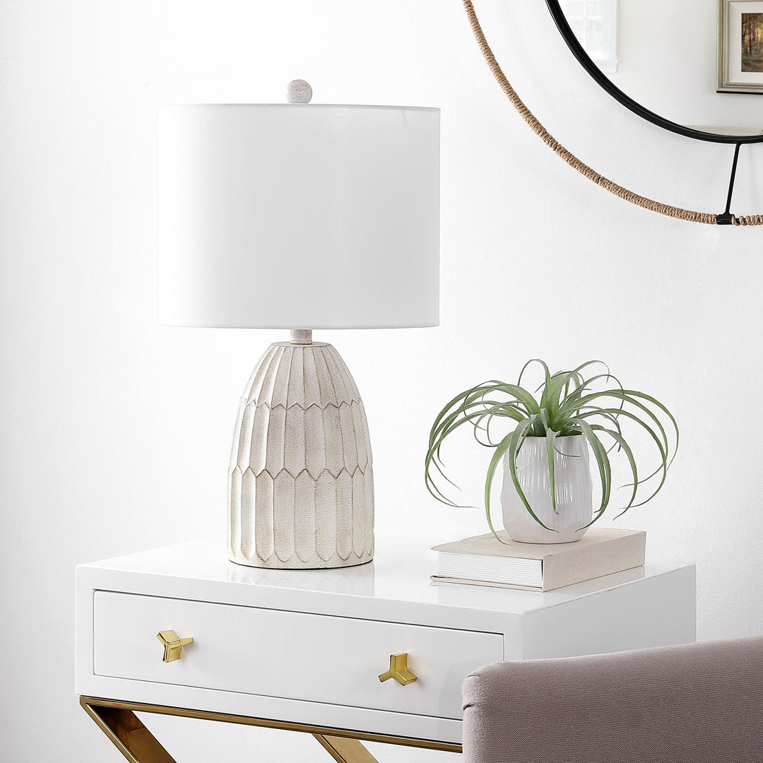 Haslett 22'' Antique White Table Lamp Laurel Foundry Modern Farmhouse®