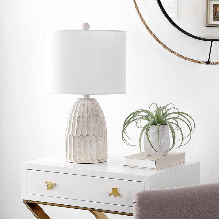 Haslett 22'' Antique White Table Lamp Laurel Foundry Modern Farmhouse®