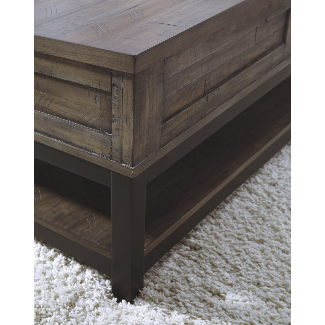 Benas Lift Top 4 Legs Coffee Table with Storage Gracie Oaks