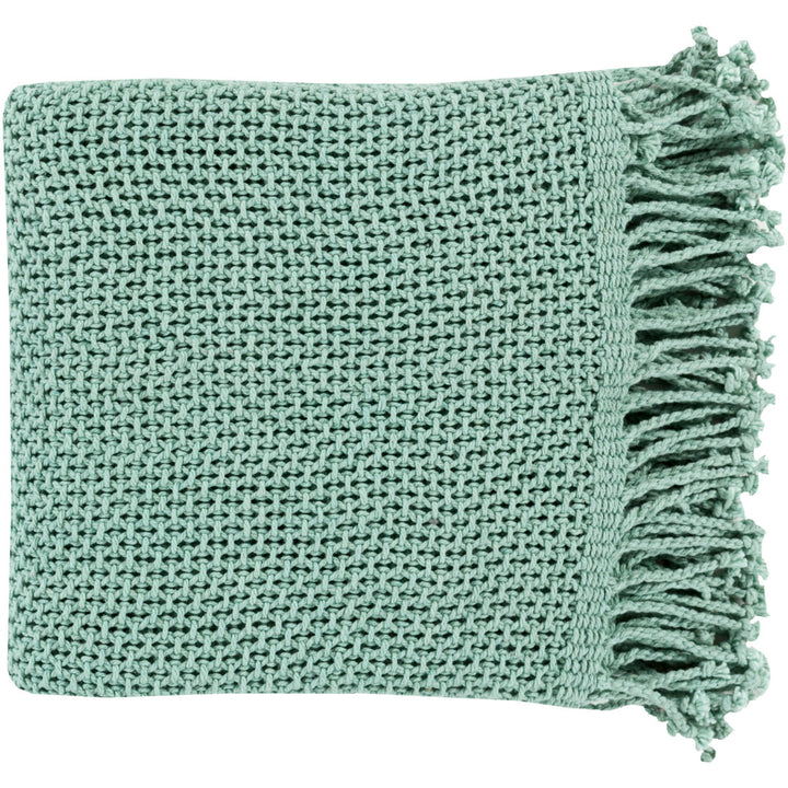 Duien Cotton Throw Birch Lane™ Color: Teal