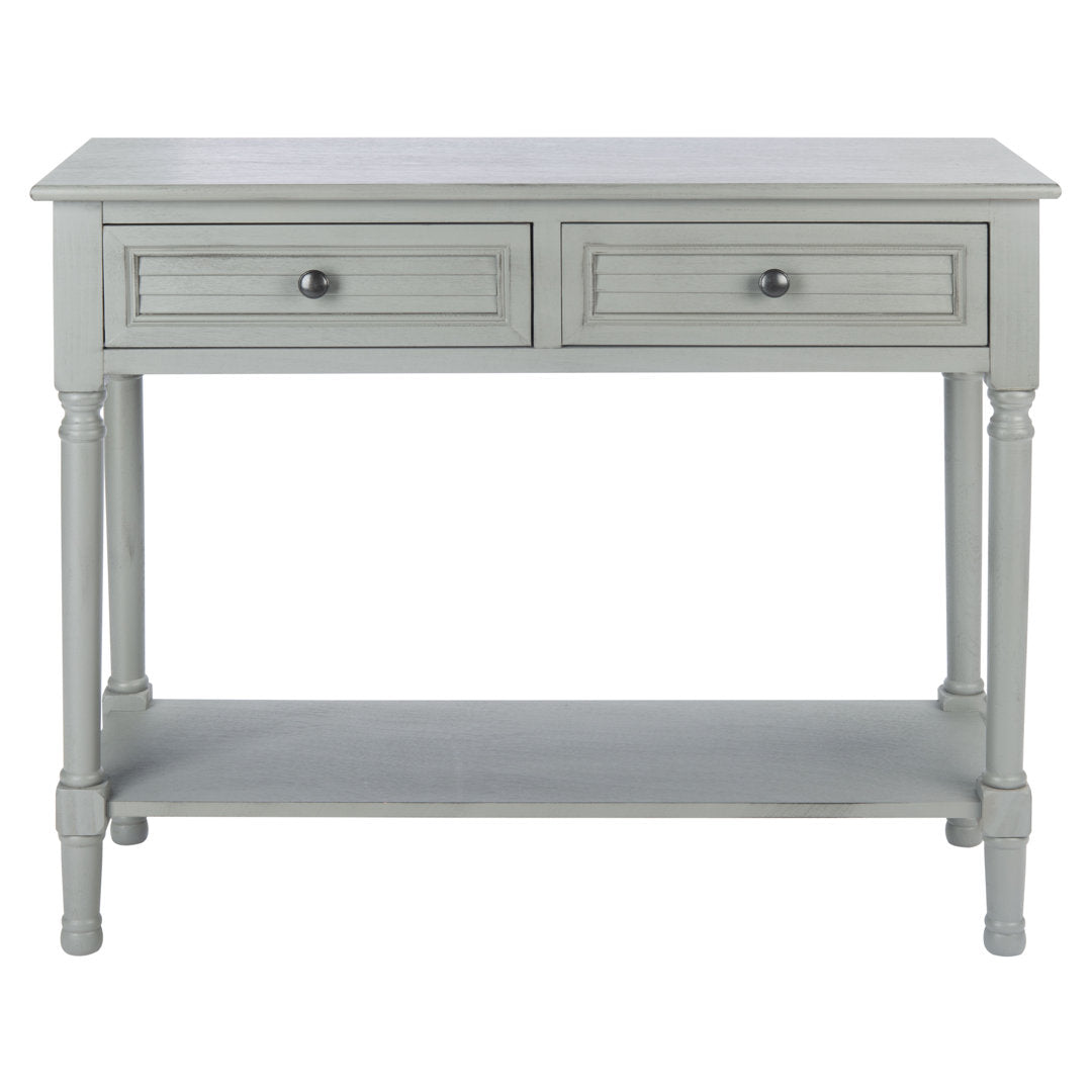 Amondre 36'' Console Table Highland Dunes Color: Distressed Gray