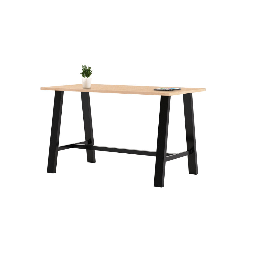 Midtown Solid Wood Breakroom Table KFI Studios Size: 41" H x 72" L x 42" W Top Finish: Maple