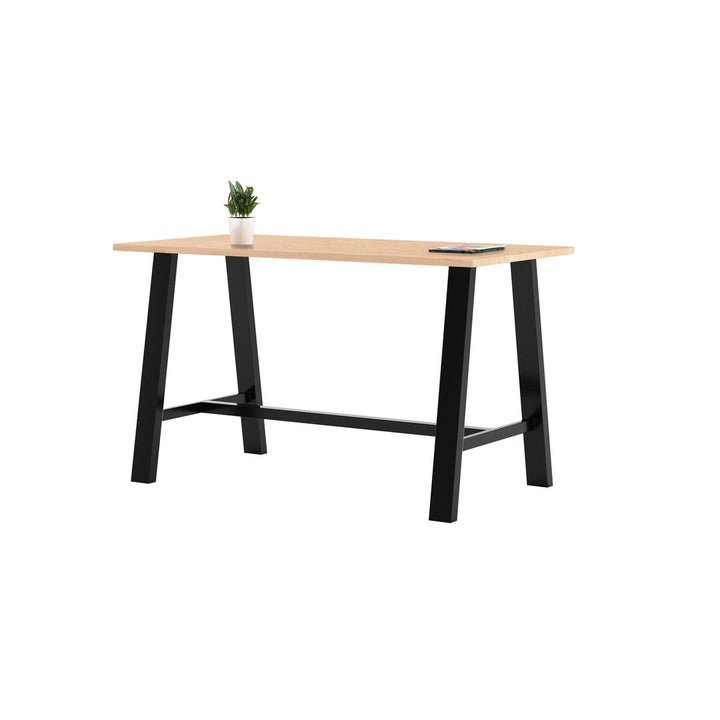 Midtown Solid Wood Breakroom Table KFI Studios Size: 41" H x 72" L x 42" W Top Finish: Maple