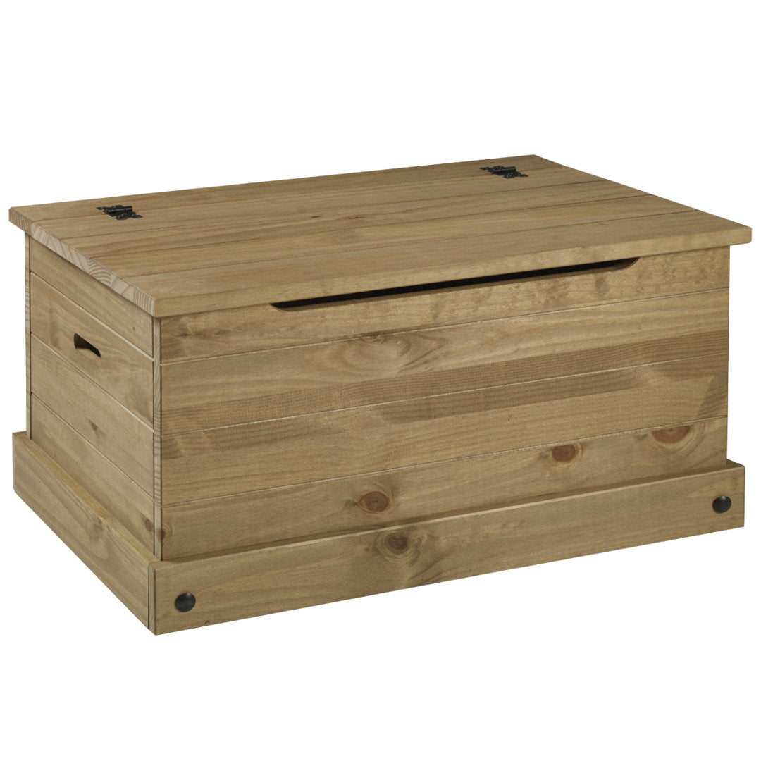 Wood Storage Trunk Ottoman Coppii | Loon Peak® Loon Peak®