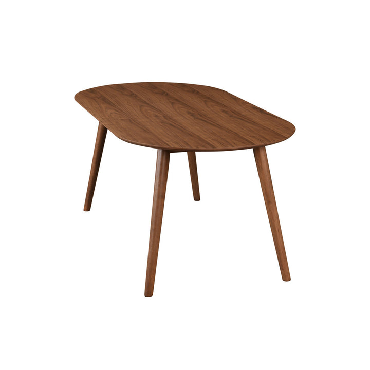 Bray 35" Solid Oak Dining Table AllModern Color: Walnut