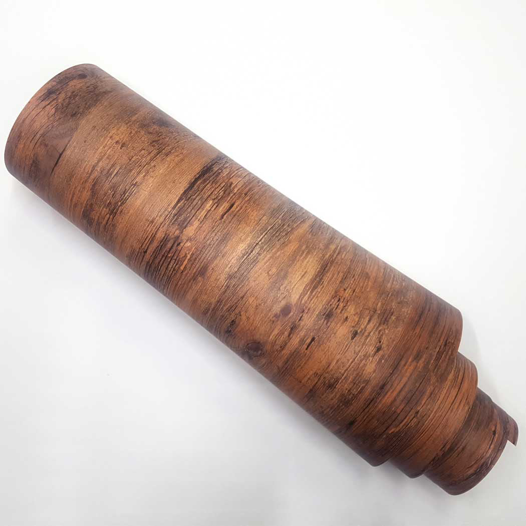 Giuliani 6.56' L x 24" W Wood Look Texture Peel and Stick Self-Adhesive Faux Wallpaper Roll Loon Peak®