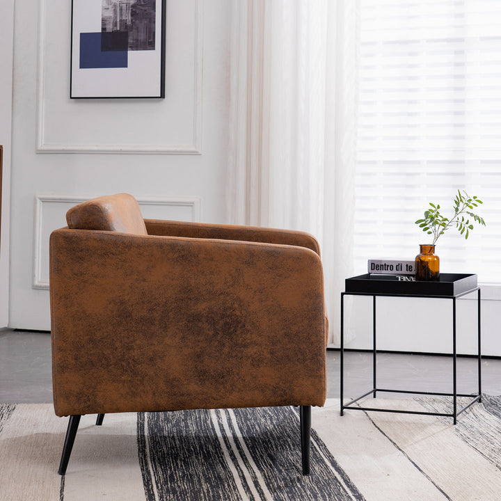 Raionna Wide Tufted 17 Stories Fabric: Bronzed Gilded Microfiber / Microsuede