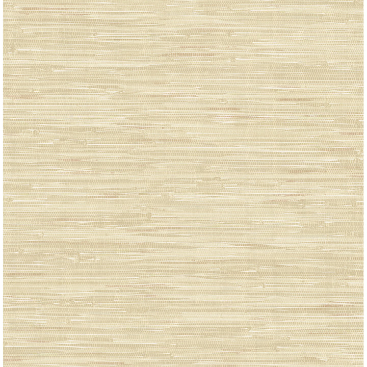 Douglaston Faux Grasscloth 33' x 20.5" Wallpaper Highland Dunes Color: Taupe