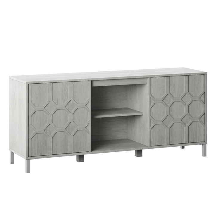 Shotwell TV Stand for TVs up to 65" Mercury Row® Color: Sargent Oak