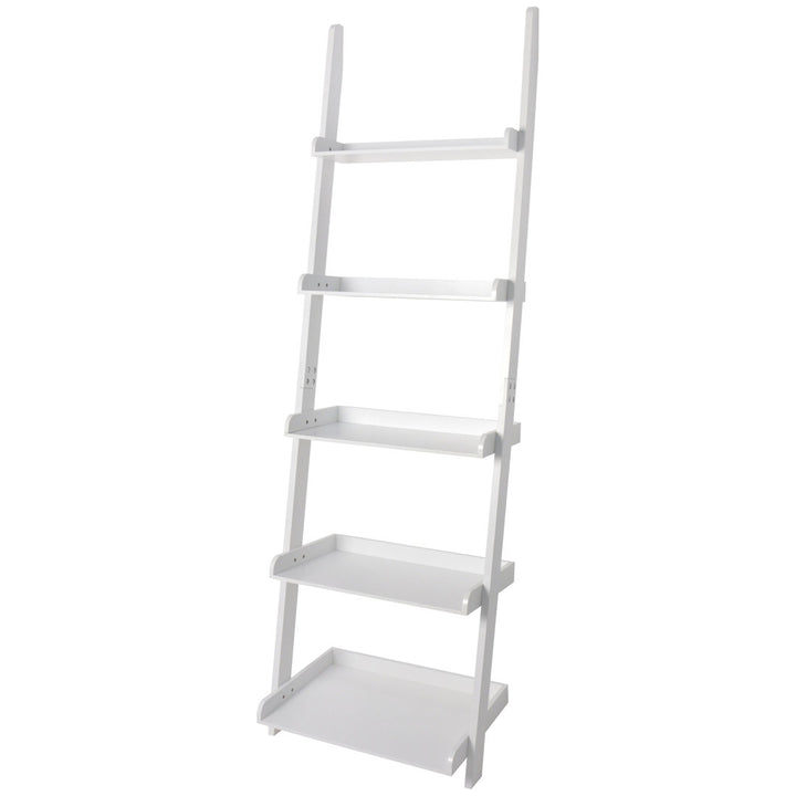 Ricardo 70" H x 21.63" W Ladder Bookcase Zipcode Design™ Color: White