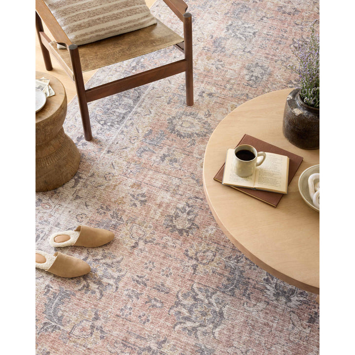 Gelo Oriental Blush/Gray Rug Bungalow Rose Rug Size: Runner 2'6" x 10'