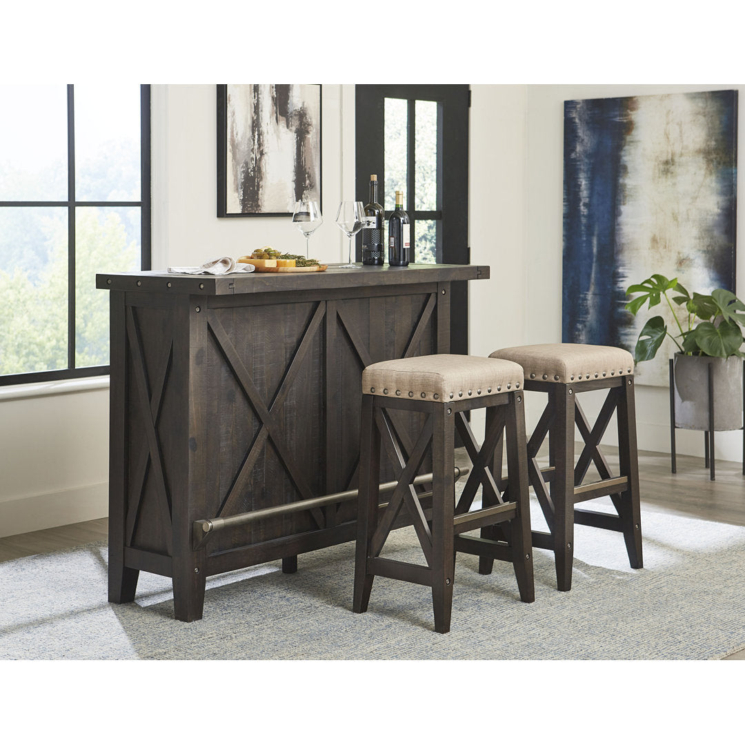Kilby Bar with Wine Storage Laurel Foundry Modern Farmhouse®