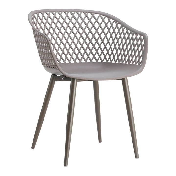 Newark Patio Dining Armchair (Set of 2) AllModern Color: Gray