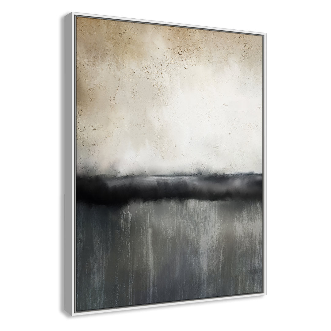 Sunset by Kimberly Allen Print Joss & Main Size: 41.5" H x 31.5" W x 2" D Format: White Framed Canvas