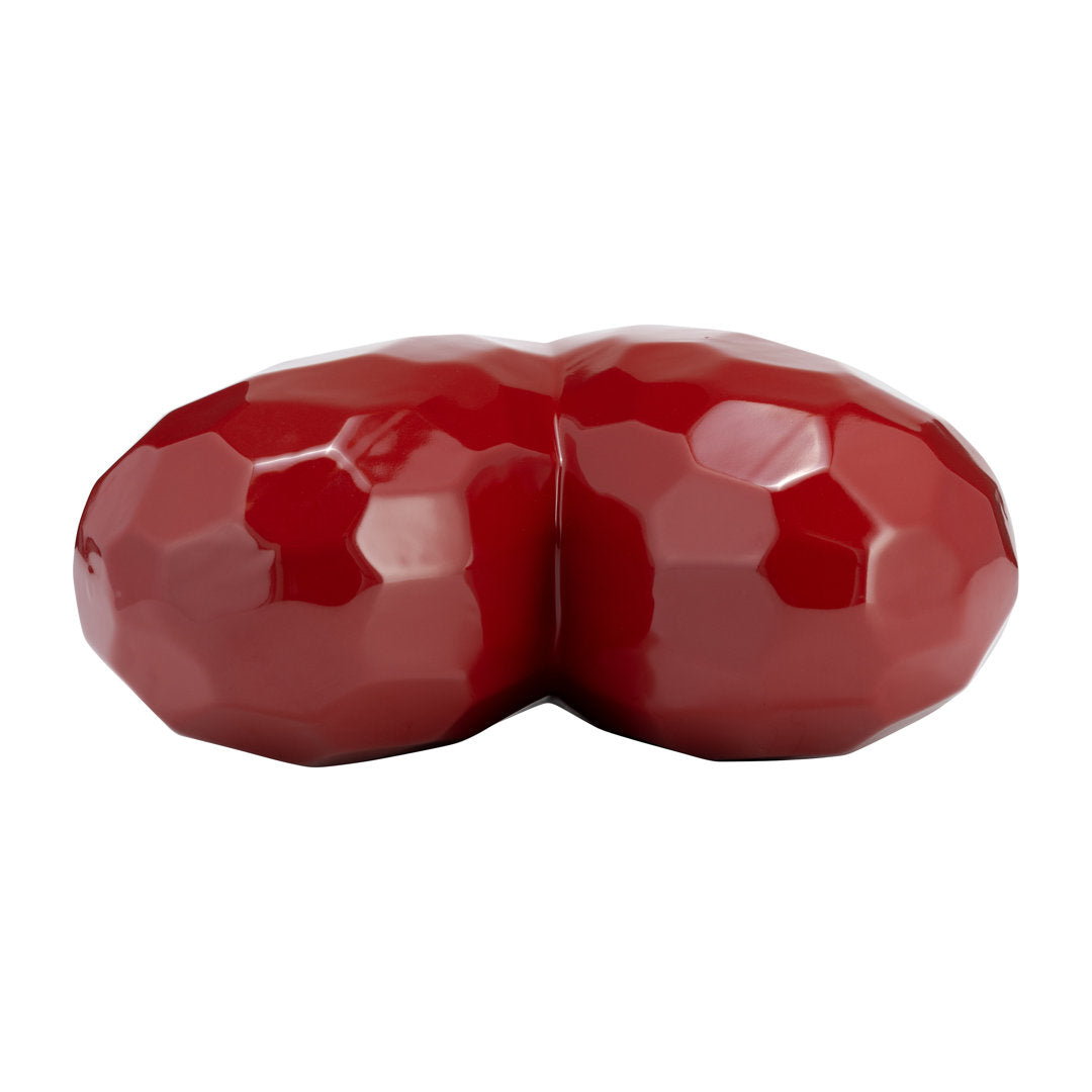 Modern Heart Novelty Sculpture Etta Avenue™ Teen Size: 11" H x 5" W x 11" D Finish: Red
