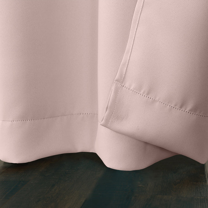 Wayfair Basics Blackout Grommet Curtain Panel Wayfair Basics® Curtain Color: Blush Size per Panel: 54" W x 84" L