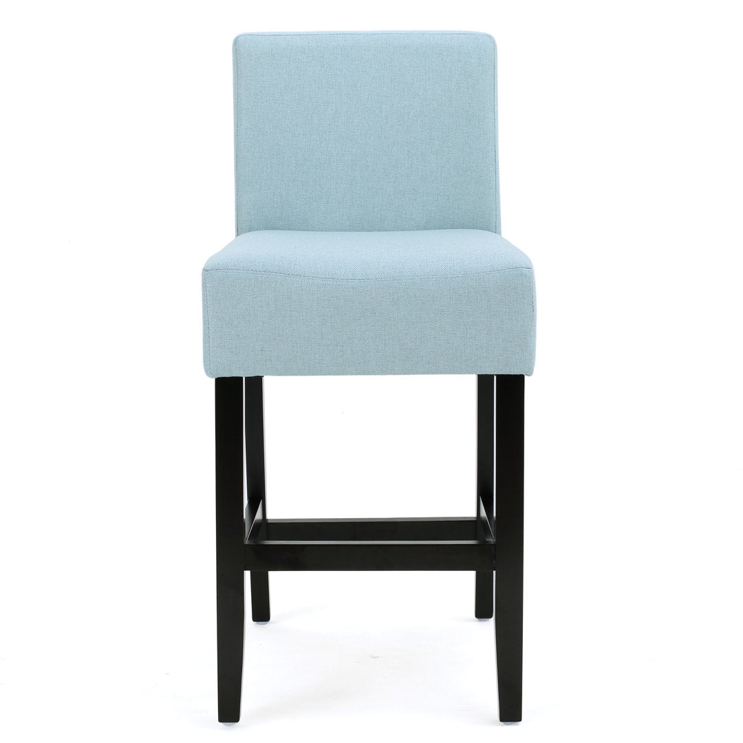 Ingleside Stool (Set of 2) Latitude Run® Seat Color: Light Blue Seat Height: Counter Stool (26" Seat Height)