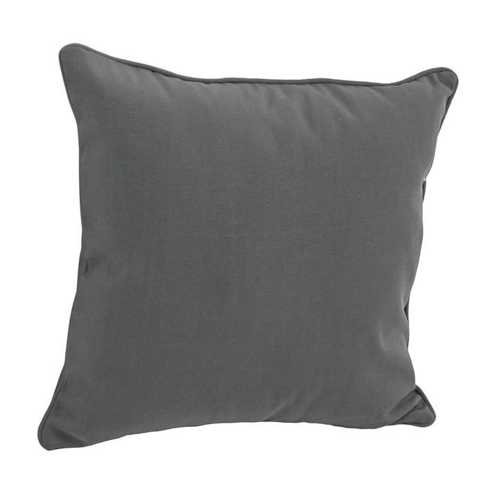 Square Pillow Cover & Insert (Set of 2) Blazing Needles Color: Gray