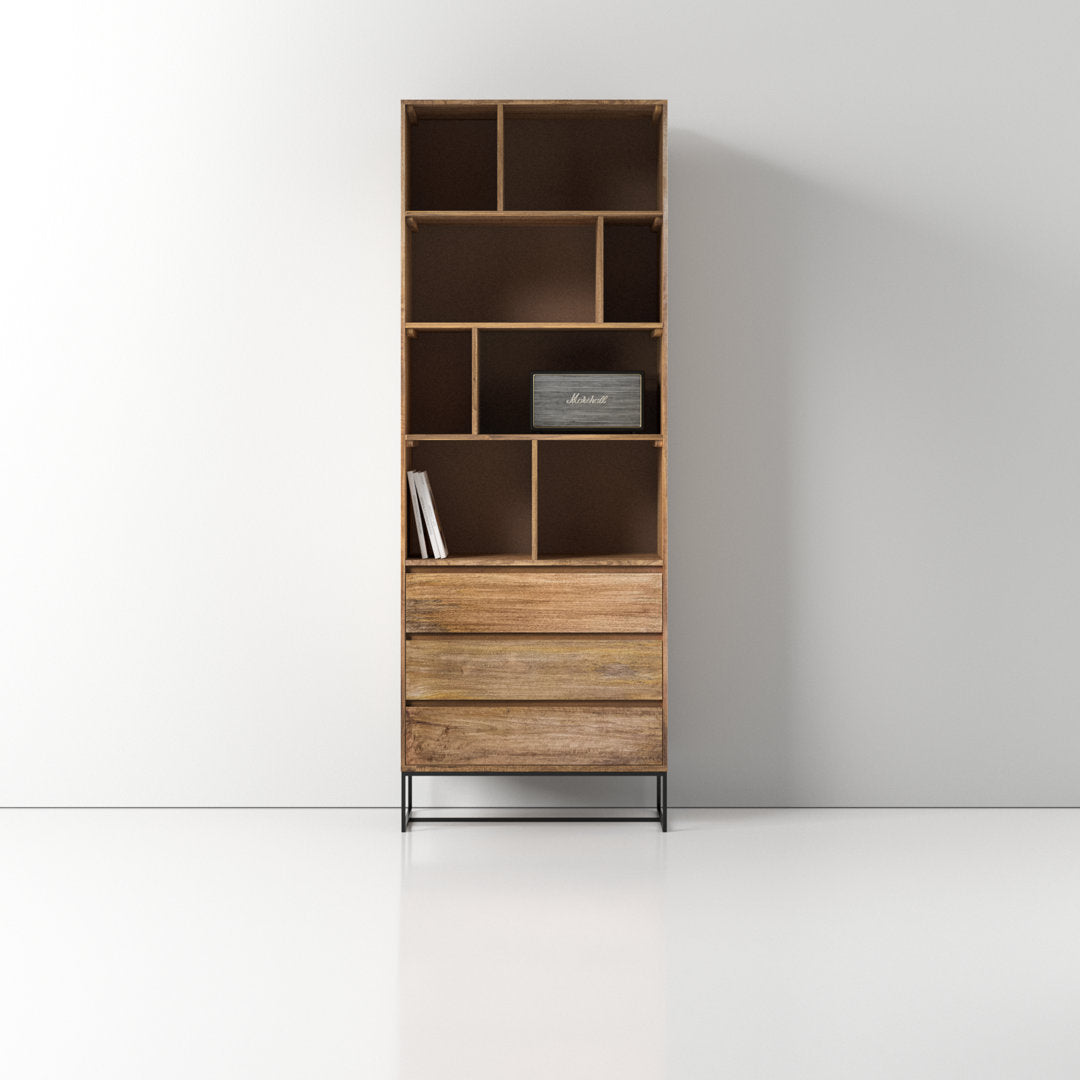 Ascent 86.5" H x 31.5" W Iron Standard Bookcase AllModern