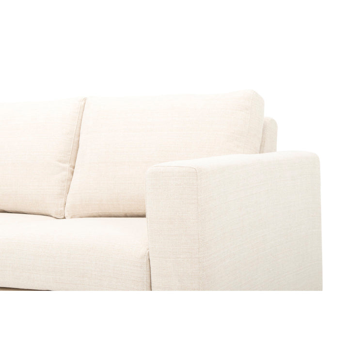 Clayton 84'' Upholstered Sofa Joss & Main Fabric: Venga Cream Performance Cross Weave