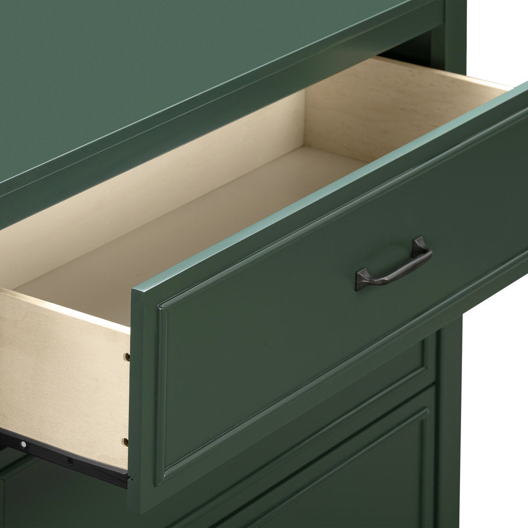 Charlie 3 Drawer Dresser daVinci Color: Forest Green