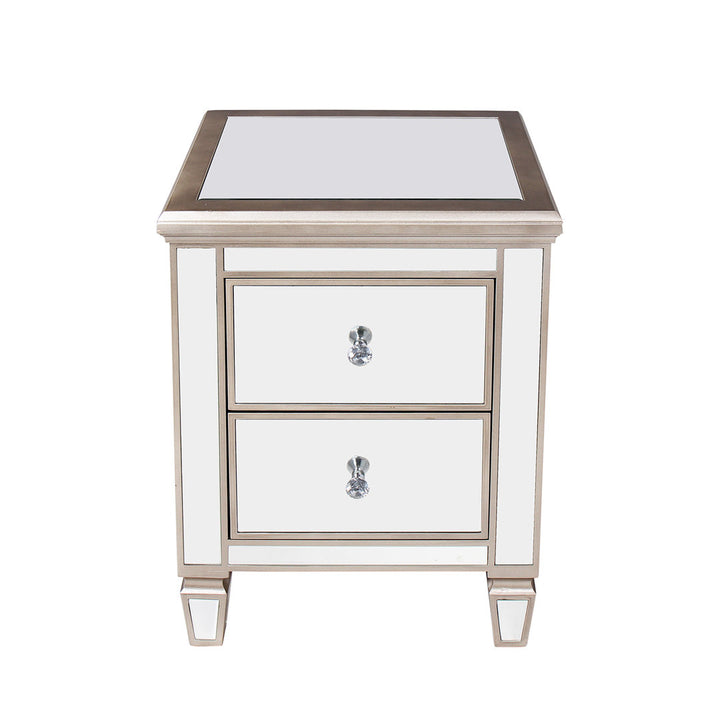 Laurine 2 Drawer Nightstand Everly Quinn
