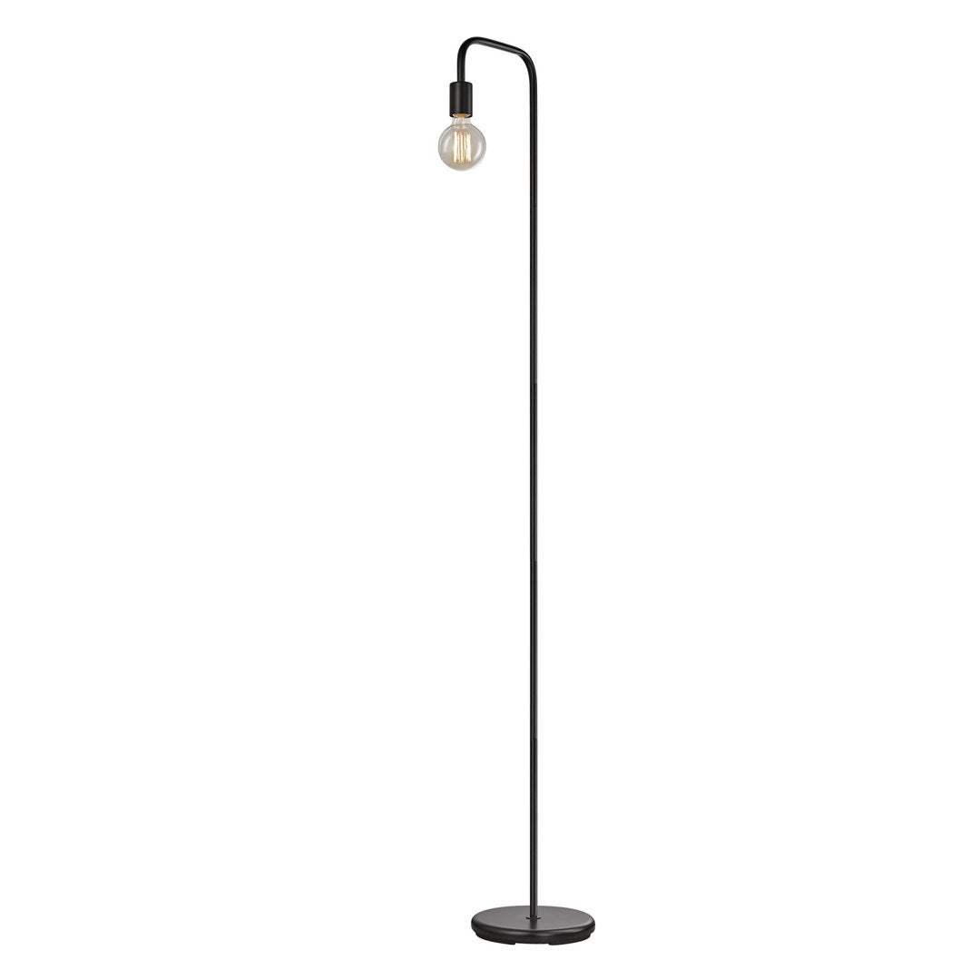 Kazutaka 70" Arched Floor Lamp 17 Stories Base Finish: Black