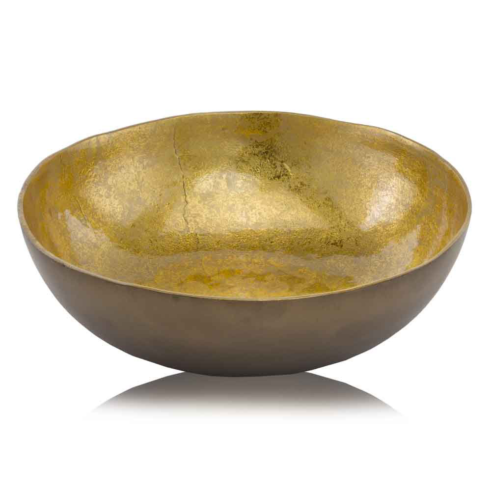 Lipinski Large Round Decorative Bowl Dakota Fields